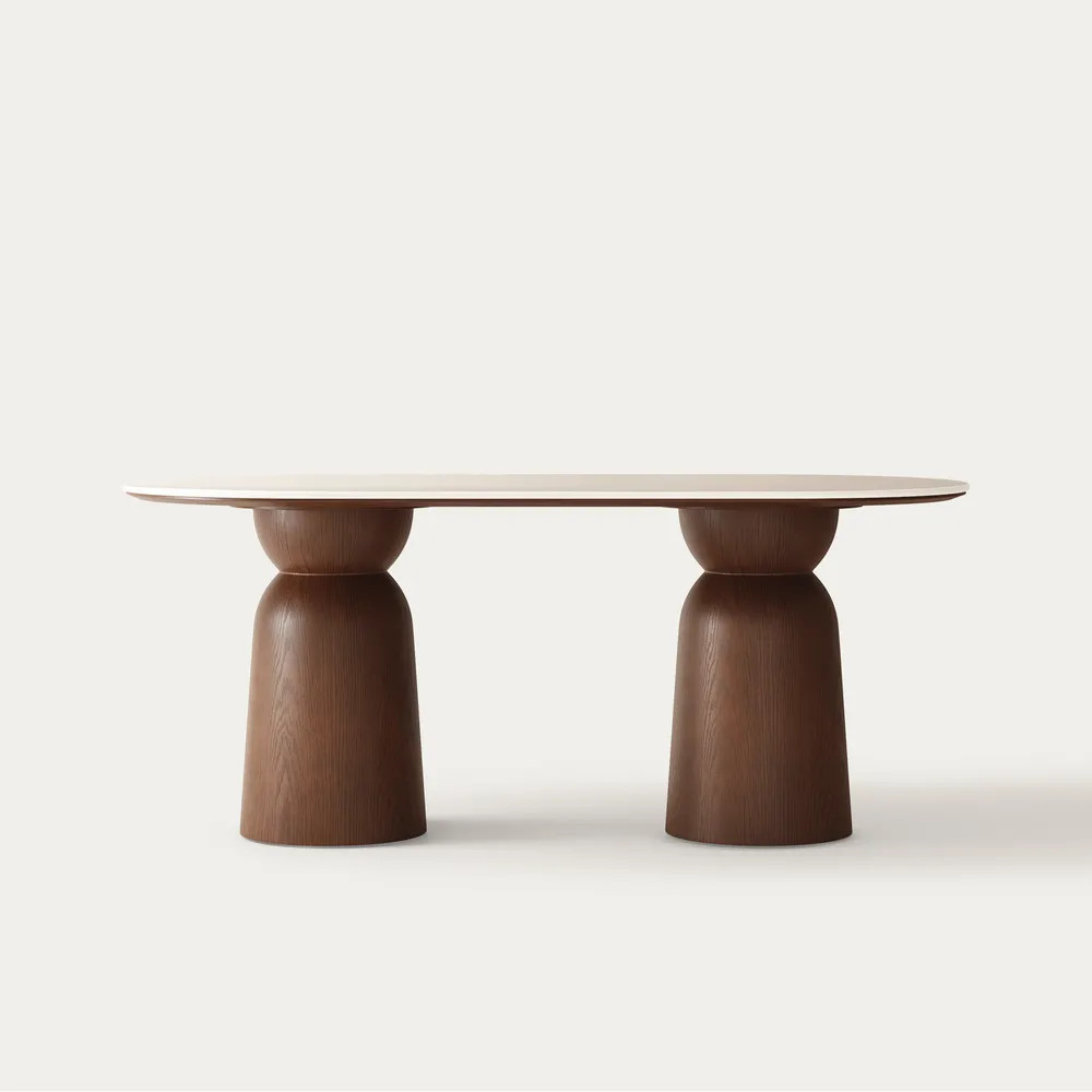 Sigrid 72" Oval Dining Table | Hernest