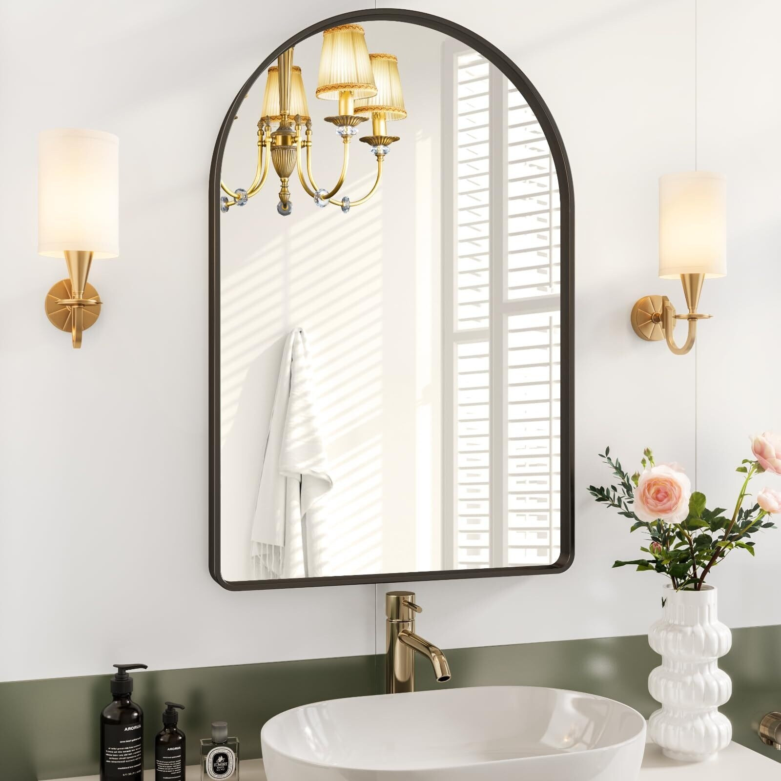  Bathroom Mirrors for Over Sink, 22x30 Inch Arch Mirror | Bed Bath & Beyond