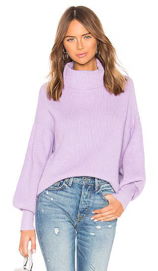 Frankie Knit Sweater in Lavender | Revolve Clothing (Global)