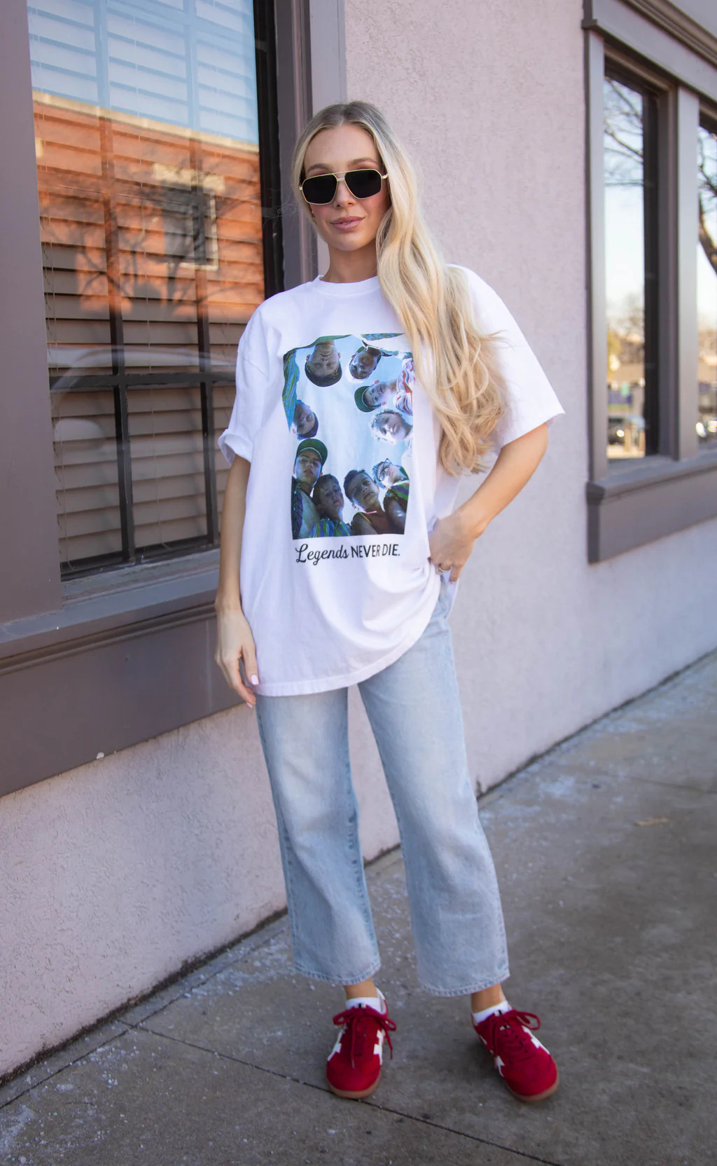 charlie southern: legends never die tee - white | RIFFRAFF