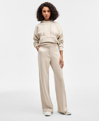 GUESS Women's Tailoring Scuba Chino Pants - Macy's | Macy's