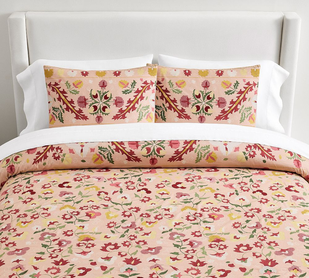 Molly Suzani Embroidered Duvet Cover | Pottery Barn (US)