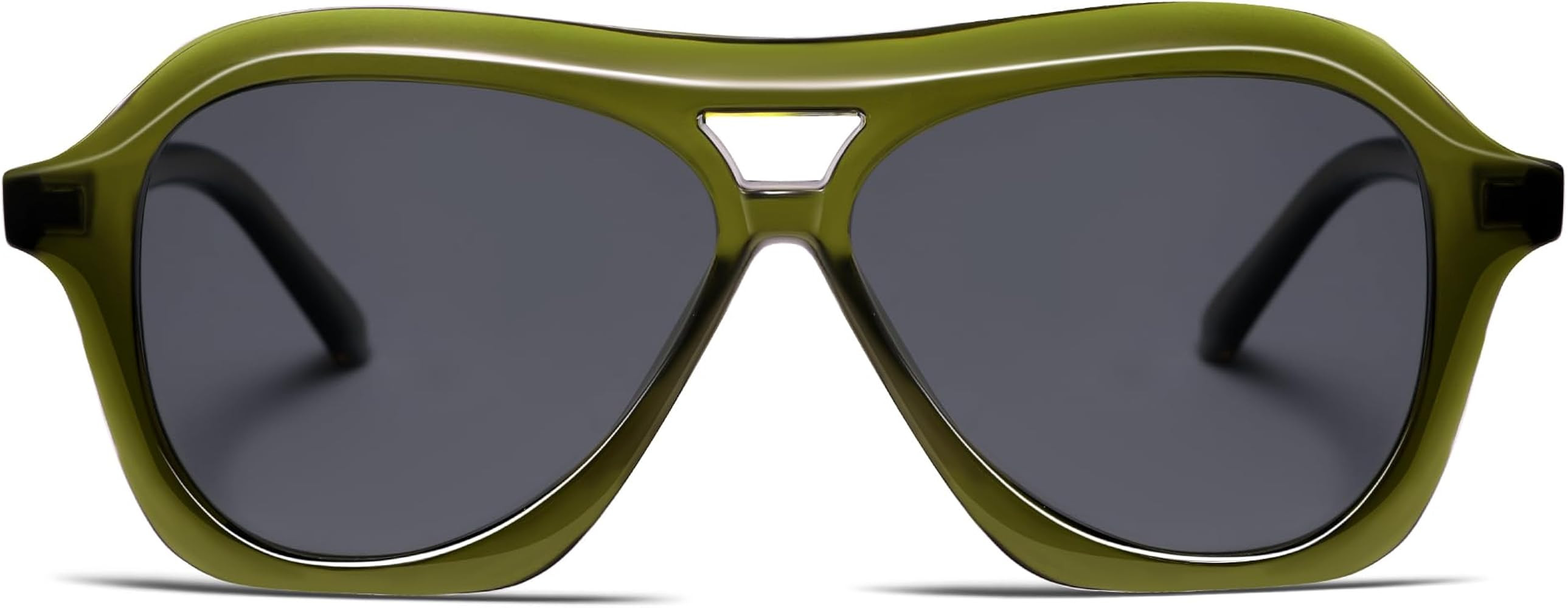 VANLINKER Retro 70s Square Aviator Sunglasses Womens Men VL9768 | Amazon (US)