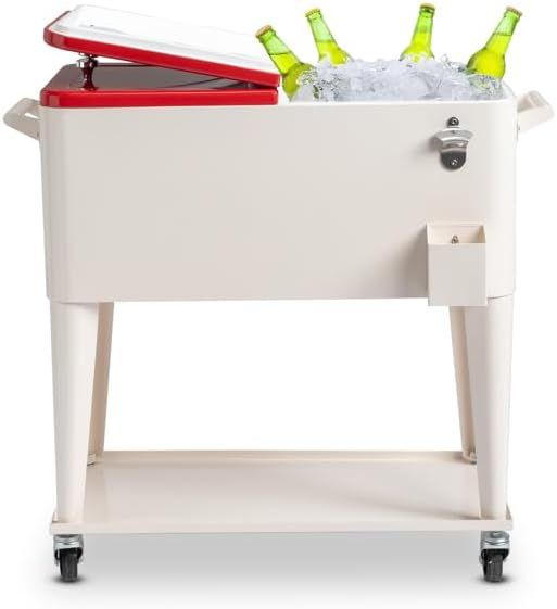 GBNIJ 80QT Cream White Freezer Insulation cart | Amazon (US)