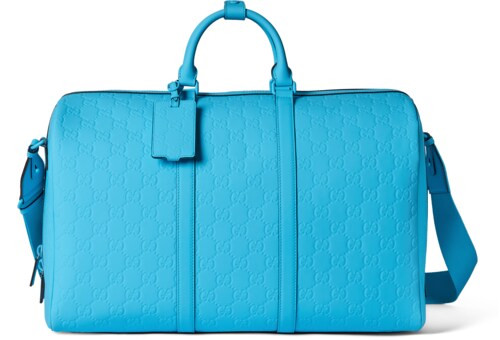 GG rubber-effect large duffle bag | Gucci (US)