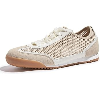 LUCKY STEP Women's Mesh Casual Fashion Sneakers | Retro Breathable | Lightweight Classic | Amazon (US)