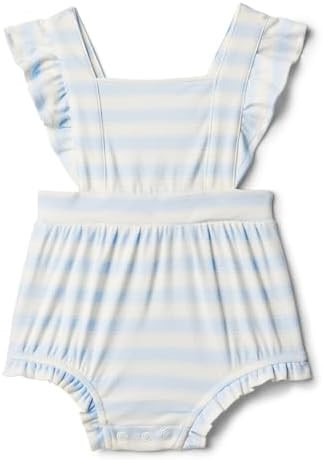 Amazon Essentials x Sofia Grainge Baby Girls' Cotton Sleeveless Romper with Ruffles | Amazon (US)