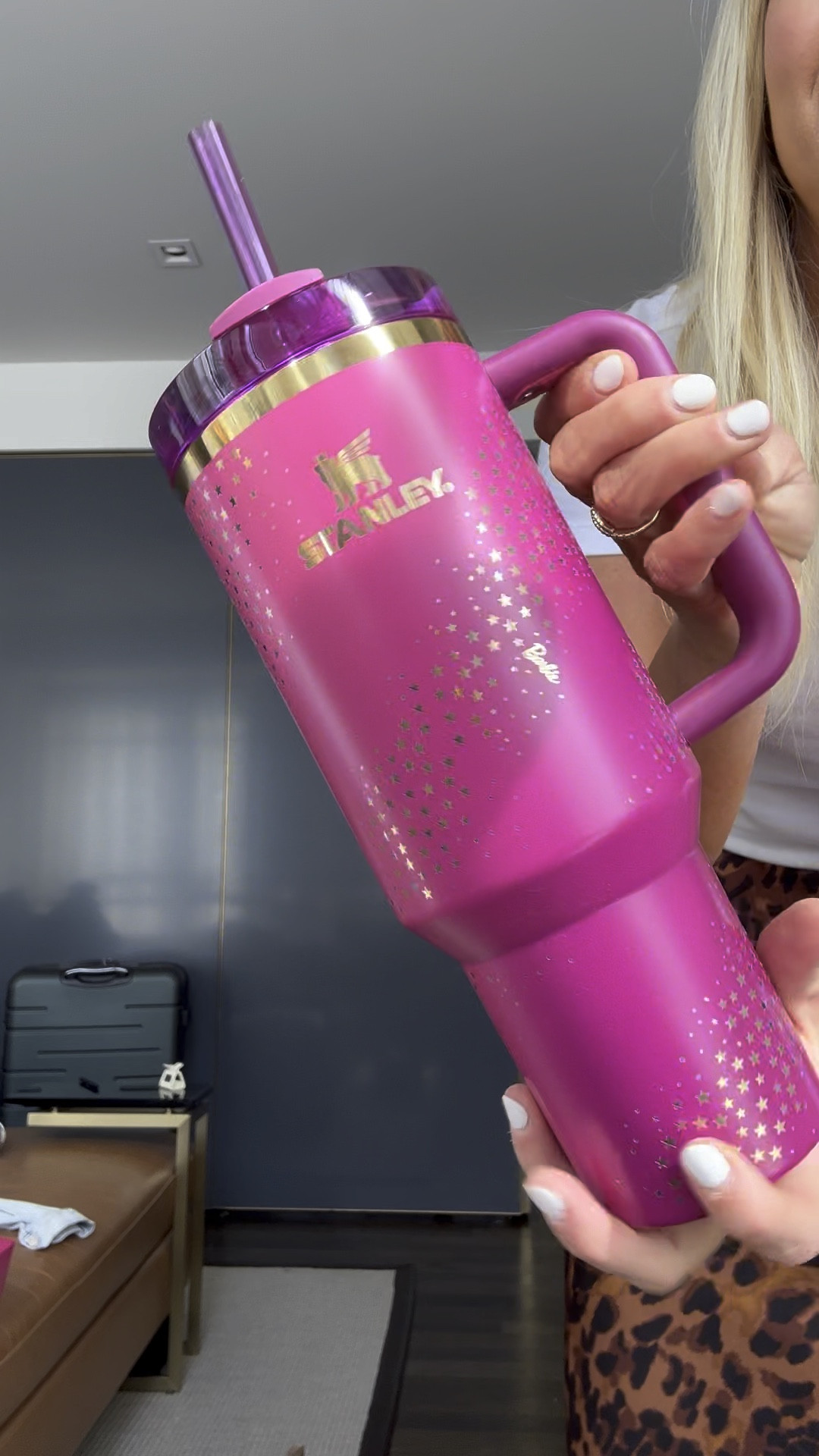 #StanleyPartner My brand new Stanley Barbie Quencher is available today! It’s called the ‘70s Superstar. It comes in the cutest packaging which makes it extra good for gifting. I’ve started using it today and I’m already getting lots of comments from girls telling me they love it and asking how they can get one. Stay tuned for more Barbie styles to be released.   Shop these Stanleys and more in the LTK app. #ad @stanley_brand 

#Shop.LTK #liketkit

#LTKFindsUnder100 #LTKBeauty #LTKCon