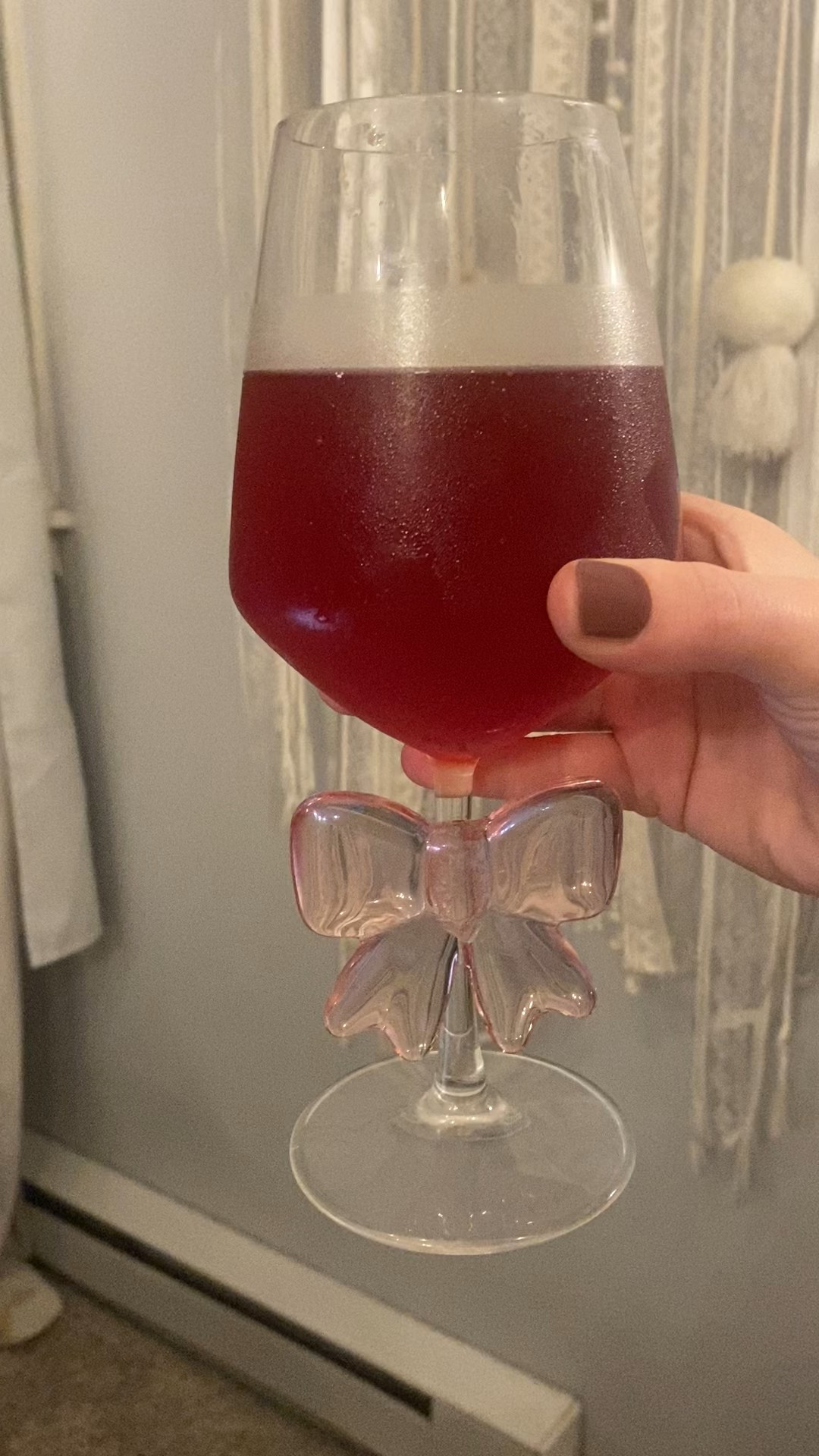 Cheers to 35!! 🎉 Almost 2 weeks   Postpartum, and all I wanted was a large glass of kombucha. Mocktails glasses also need to be cute! 

#LTKFindsUnder50