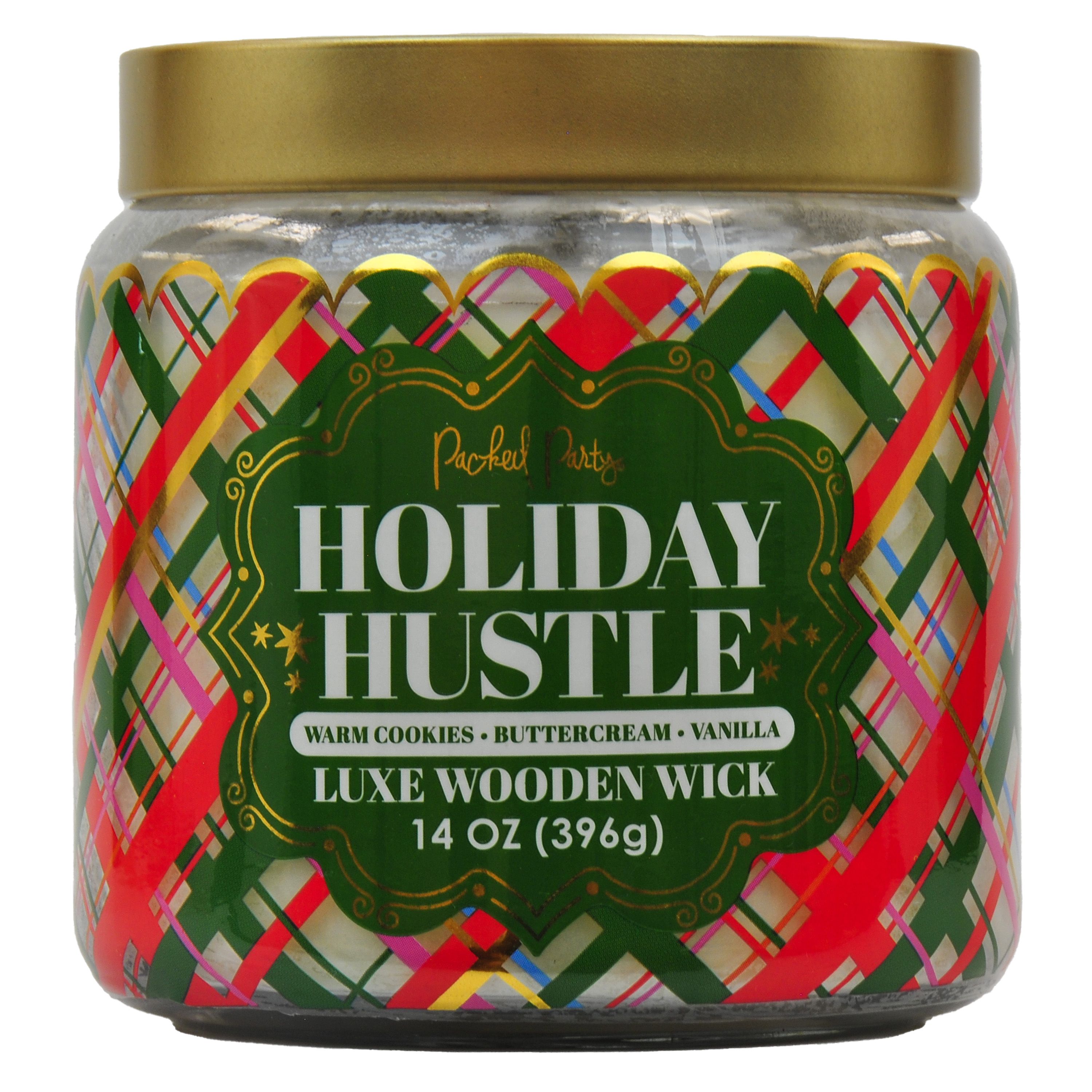 Packed Party Wrap 2 Wick Holiday Hustle candle, 14 Ounce | Walmart (US)