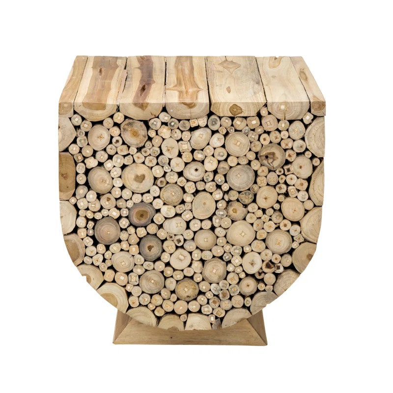 Fonda Solid Wood Pedestal End Table | Wayfair North America