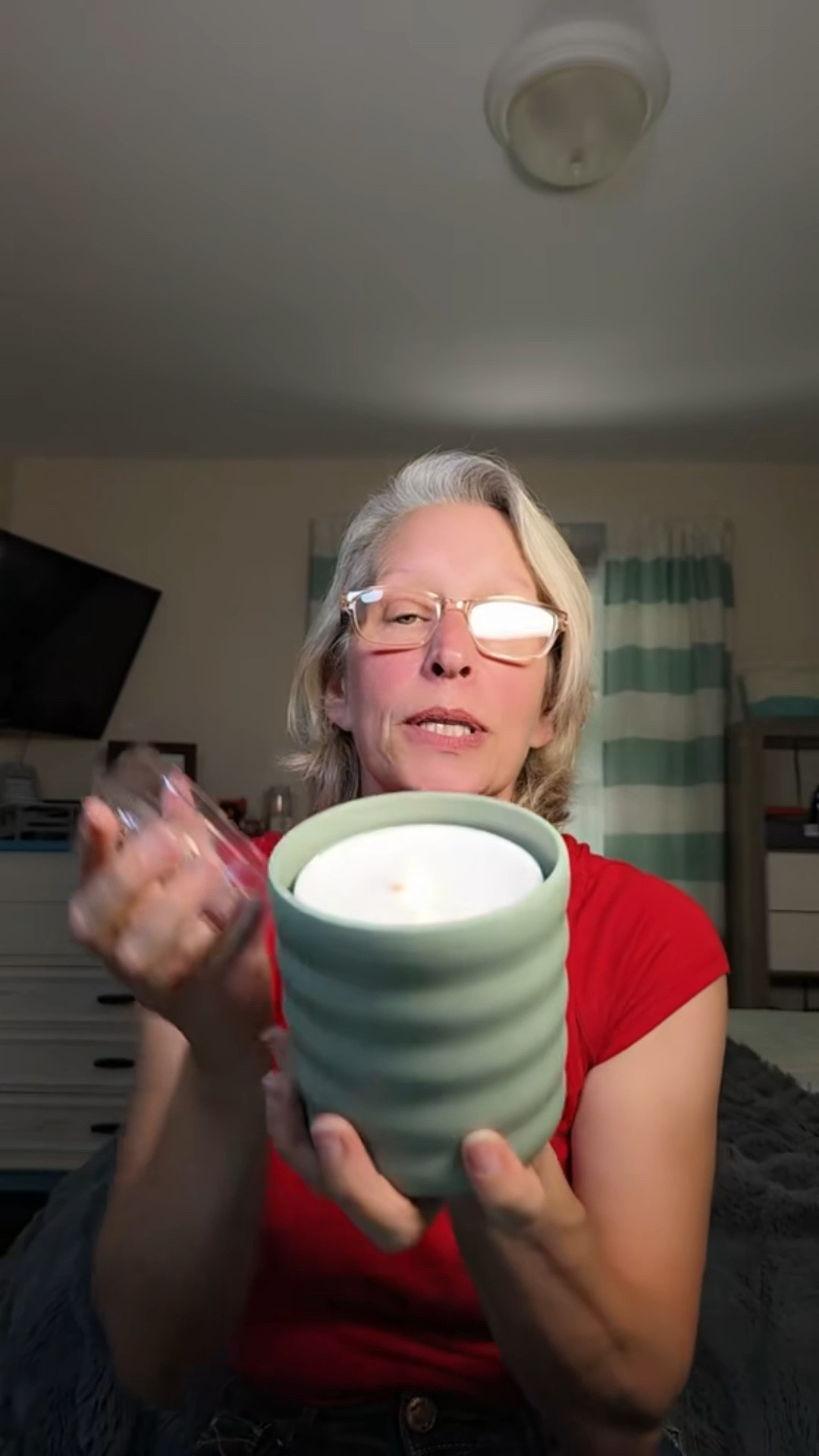Lifelines waterless oil diffuser no water no mess no mold no mildew just rechargeable scent for hours with the look of a real candlee

#LTKvlog #LTKstorytime #LTKHome
