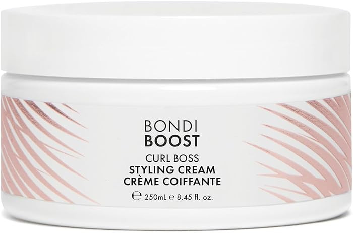 BONDIBOOST Curl Boss Hair Styling Cream - Lightweight Anti-Frizz Leave-In Formula for Defined, So... | Amazon (US)