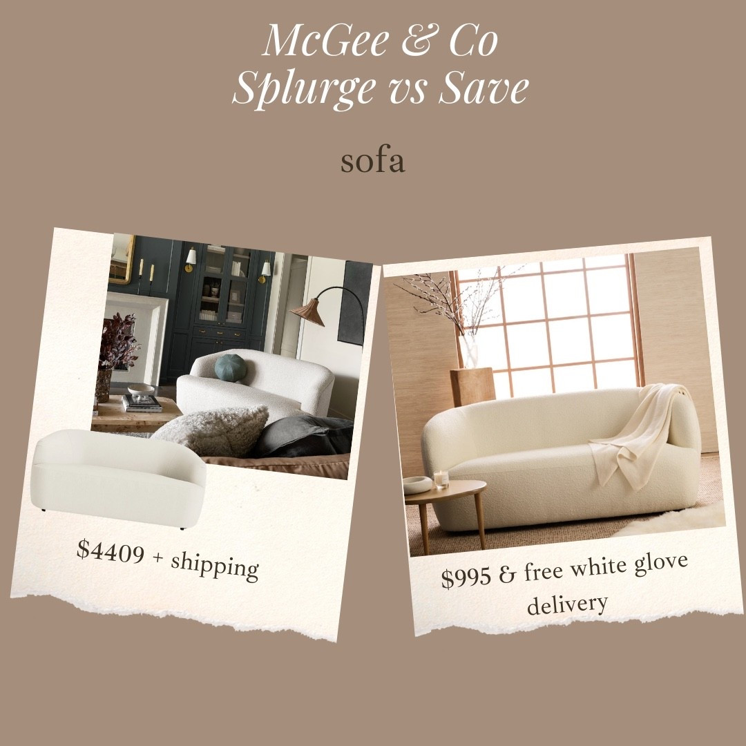 Oooh I LOVE this one!! I’ve been watching this sofa for weeks for it to be restocked & it’s finally back!!! The perfect McGee & Co inspired piece. It has performance fabric, free lifetime warranty, and free white glove delivery 🤯😍🙌🏻

#LTKStyleTip #LTKSaleAlert #LTKHome