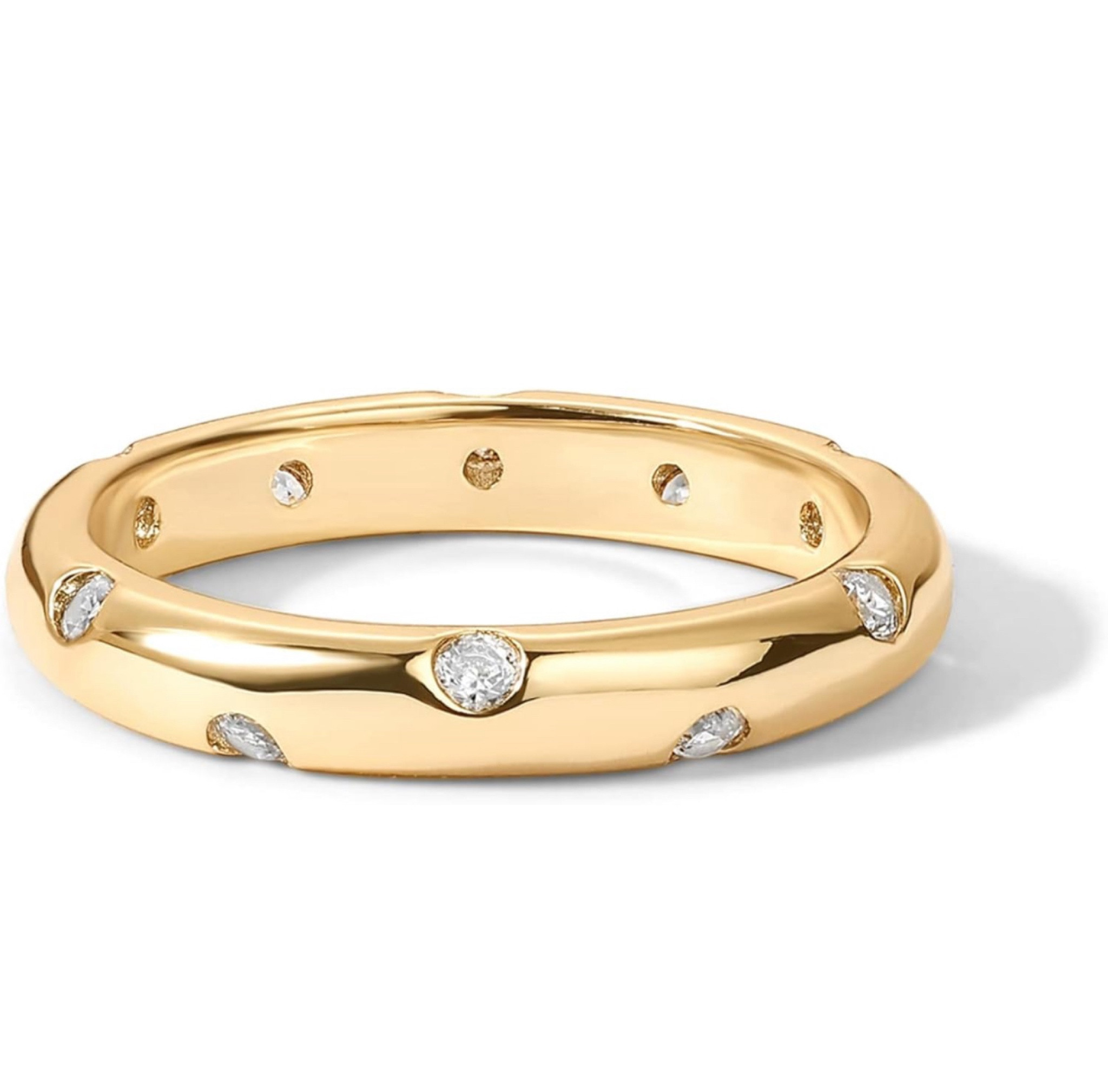 PAVOI 14K Gold Plated CZ Rings for Women | Stackable Ring Band for Women

#LTKsalealert #LTKfindsunder50 #LTKGiftGuide