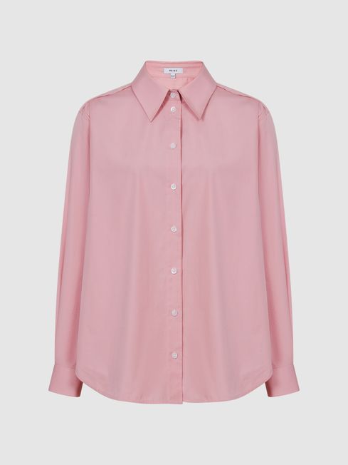 Cotton Poplin Shirt | Reiss US