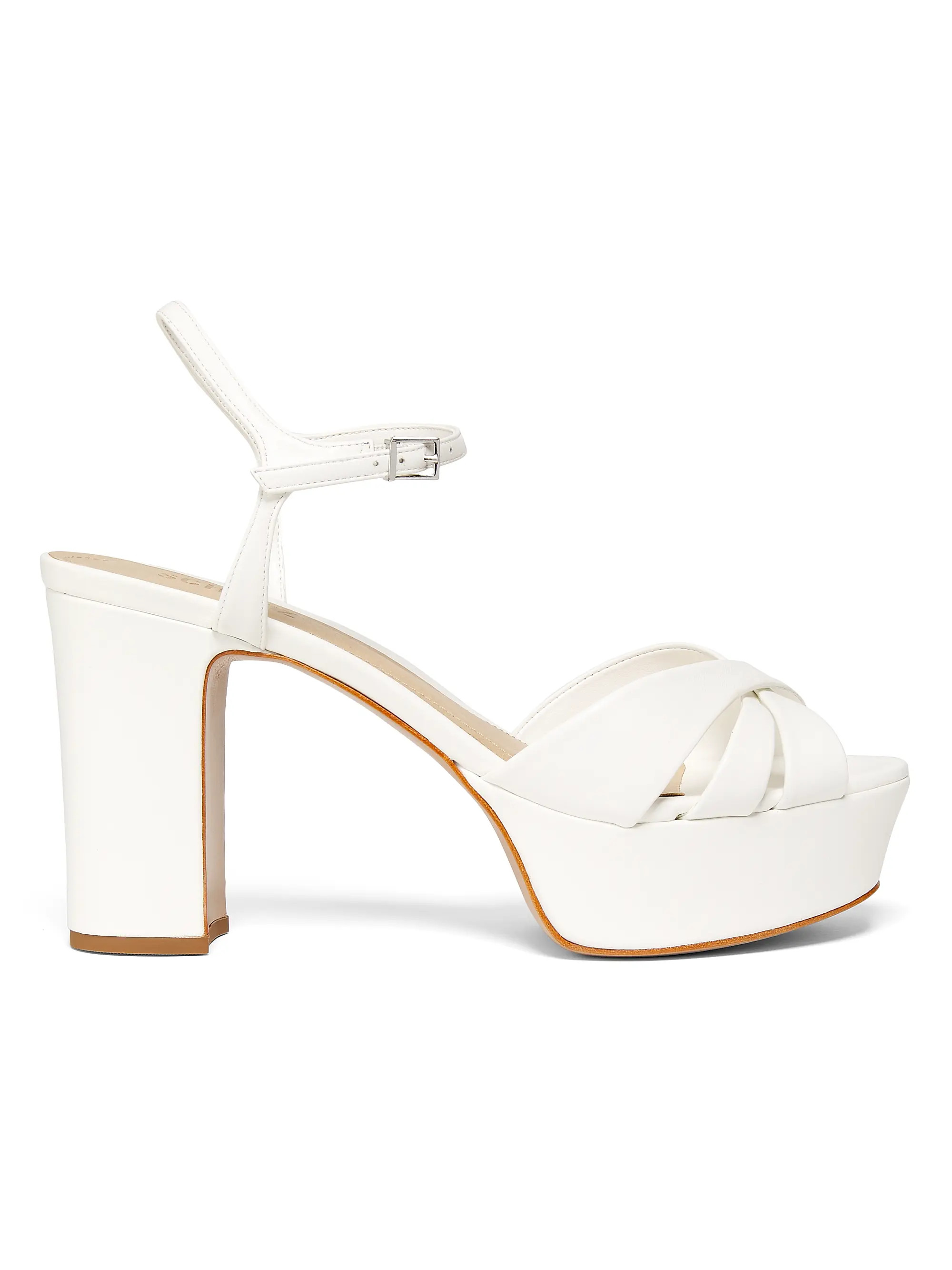 Schutz Keefa Leather Crisscross Sandals | Saks Fifth Avenue | Saks Fifth Avenue
