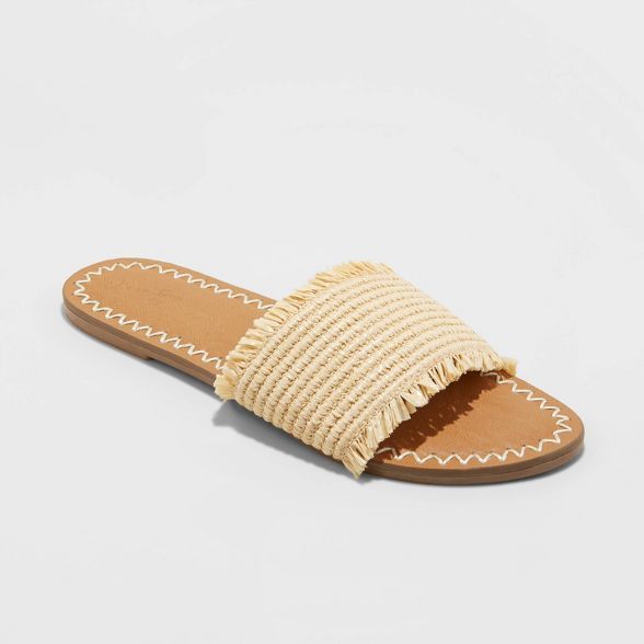 Women's Luciana Woven Slide Sandals - Universal Thread™ | Target