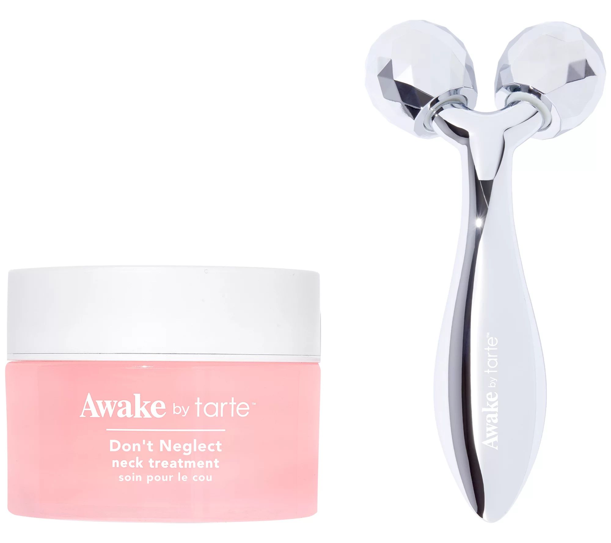 tarte Awake Don't Neglect Neck Treatment with Roller | QVC