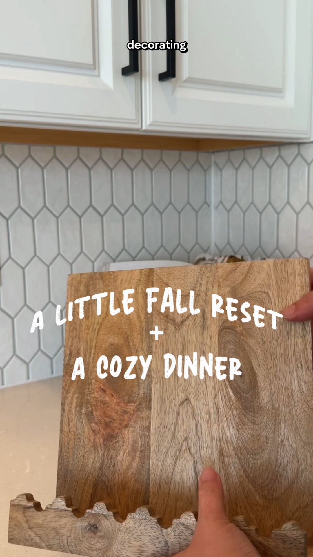 Fall kitchen finds, cozy fall kitchen decor 

Fall staples, cozy dinner recipe, green pan reserve cookware, wooden cookbook holder

#LTKdayinmylife #LTKSeasonal #LTKHome
