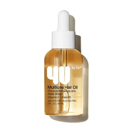 4U by Tia MultiUse Hair Oil with Vitamin E and Hemi15 2 fl oz | Walmart (US)
