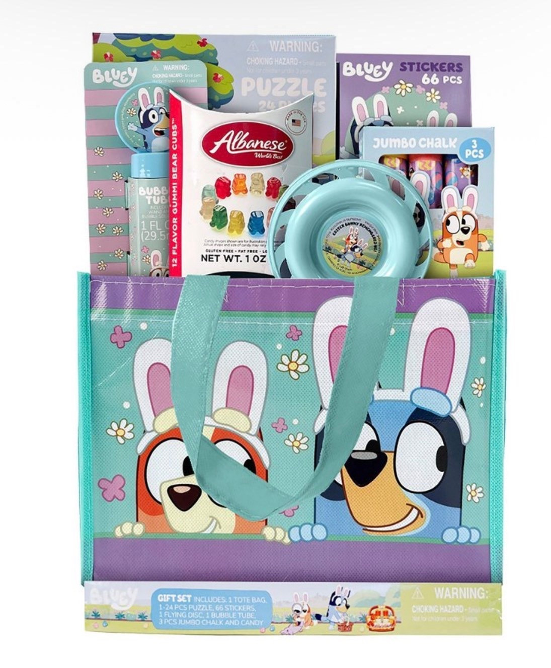 MegaToys Bluey Prefilled Easter Candy Tote Bag Gift Set - 16oz 🩵

#LTKSeasonal #LTKSaleAlert #LTKKids