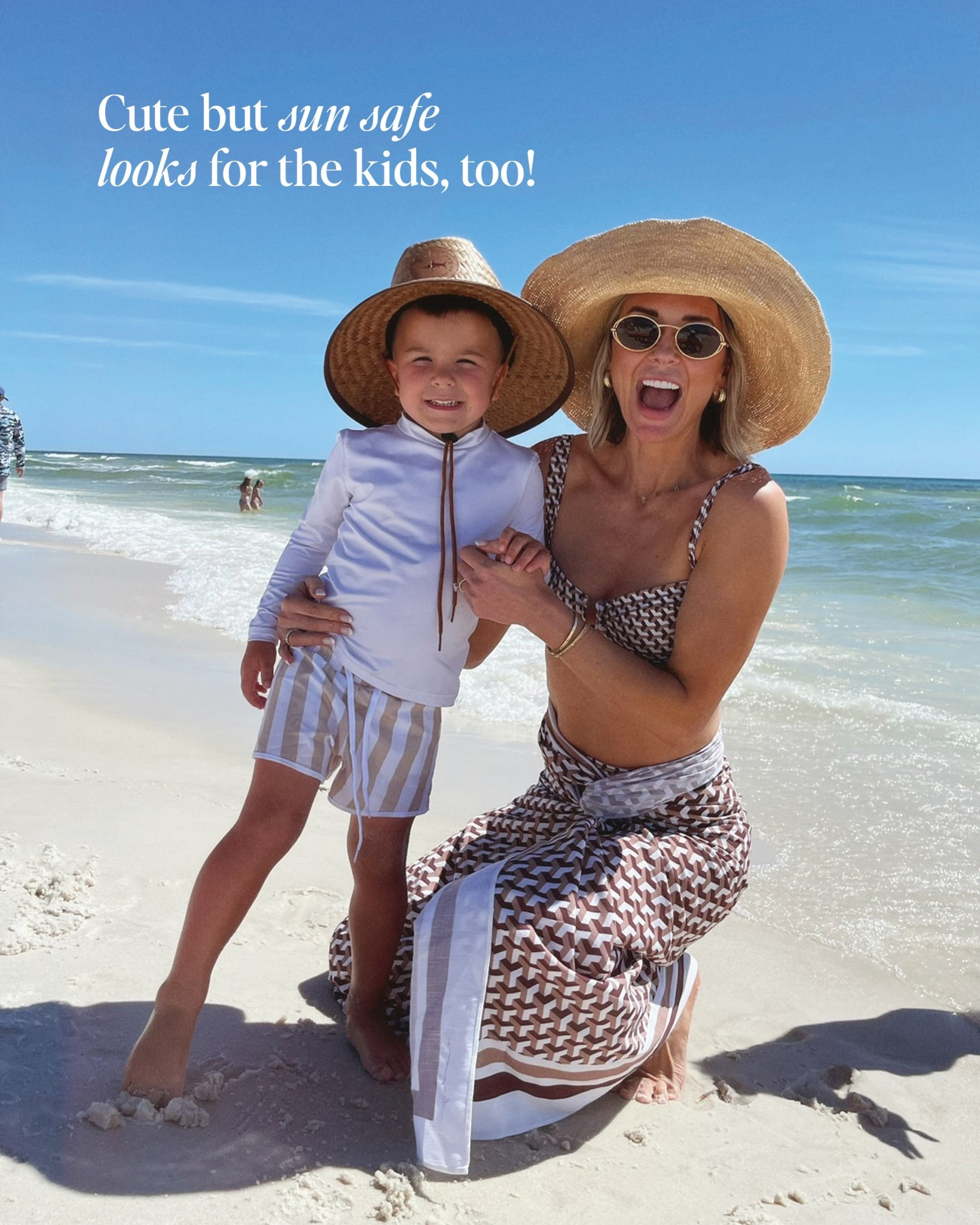 Kids can look cute while being safe from the sun on vacation! Linking Harry’s outfit. 

#LTKSeasonal #LTKKids #LTKootd