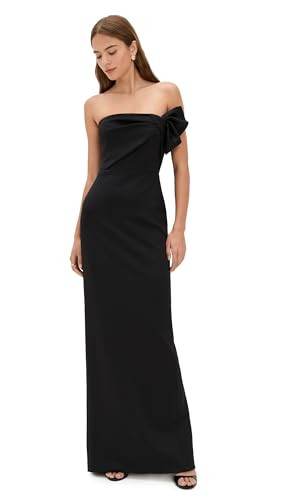 Black Halo Women's Divina Gown, Black, 12 | Amazon (US)