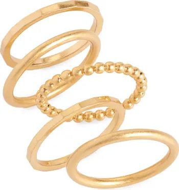 Simple Stacking Ring Set | Nordstrom