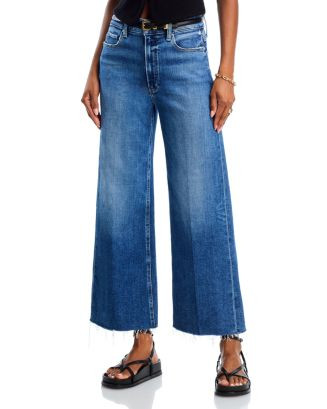 PAIGE Anessa High Rise Raw Hem Wide Leg Jeans in Westminster Distressed  | Bloomingdale's Women | Bloomingdale's (US)