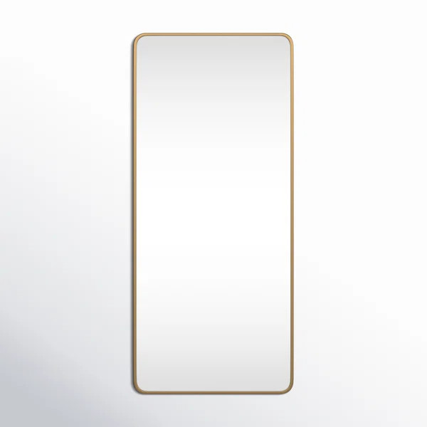 Sabine Metal Rounded Rectangle Wall Mirror | Wayfair North America