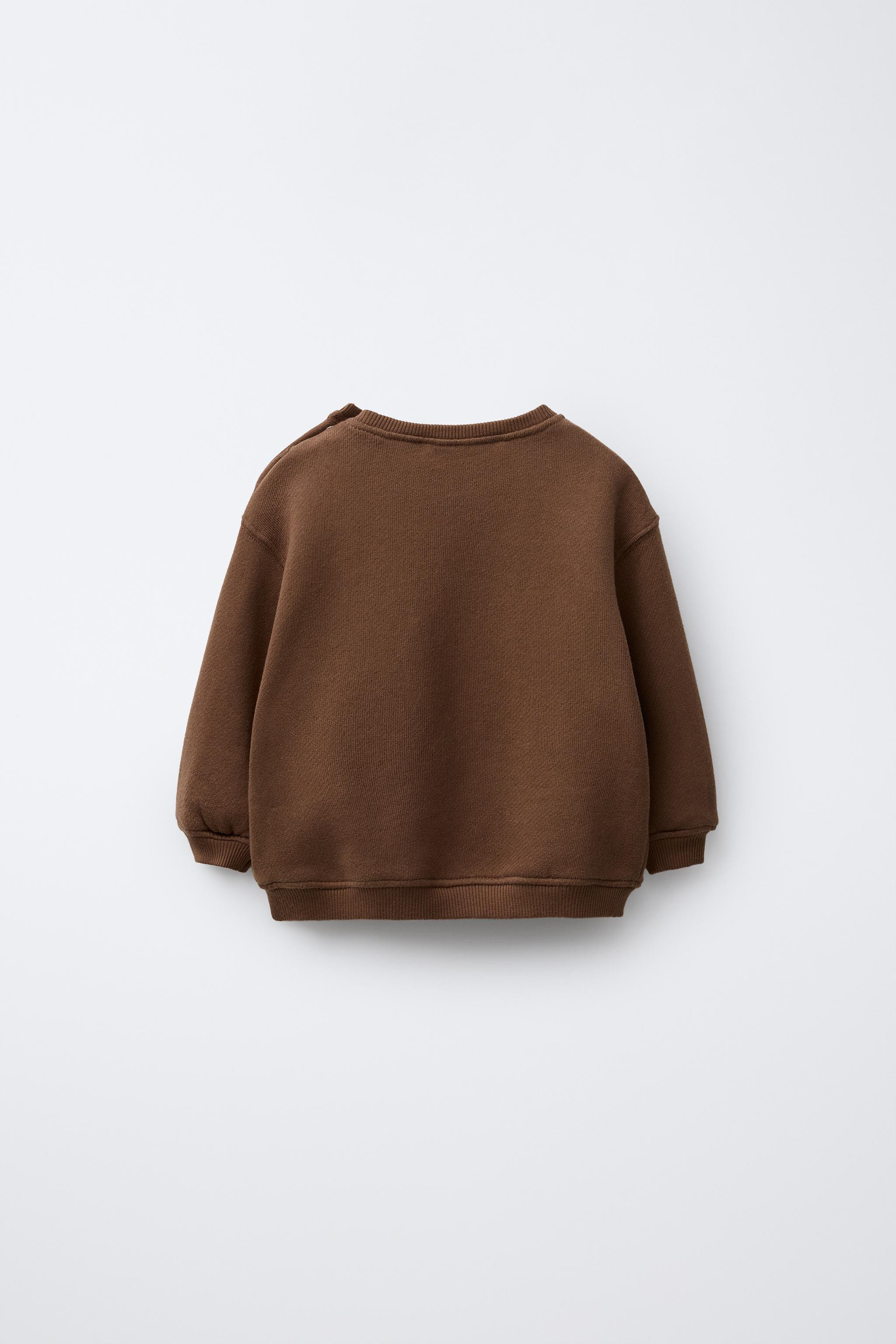 SLOGAN PRINT SWEATSHIRT | Zara UK