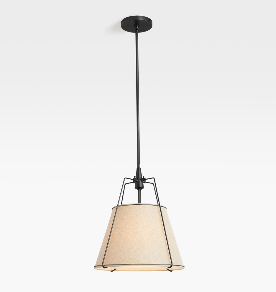 16" Conical Drum Pendant | Rejuvenation