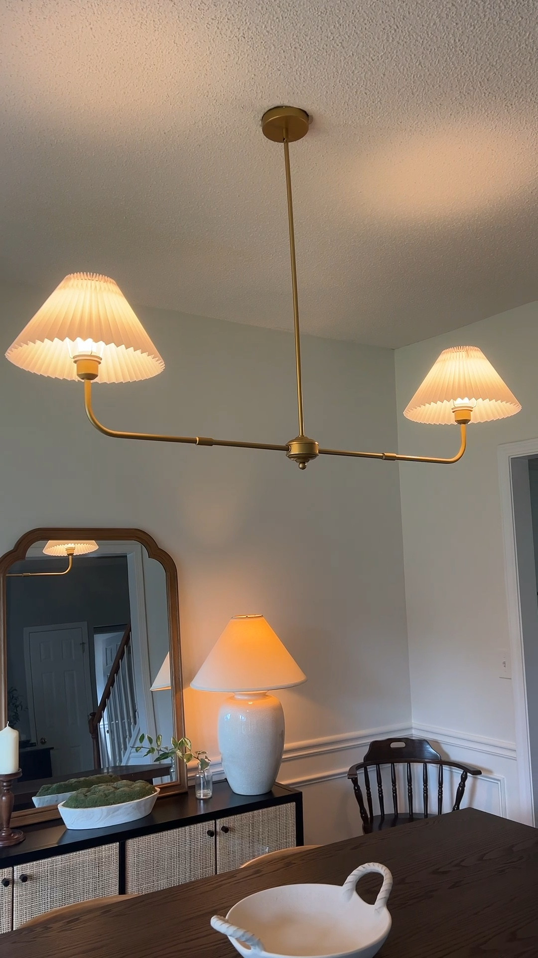 Can’t believe this light fixture is $100 from Amazon! Looks so expensive ✨

#LTKFindsUnder100 #LTKHome