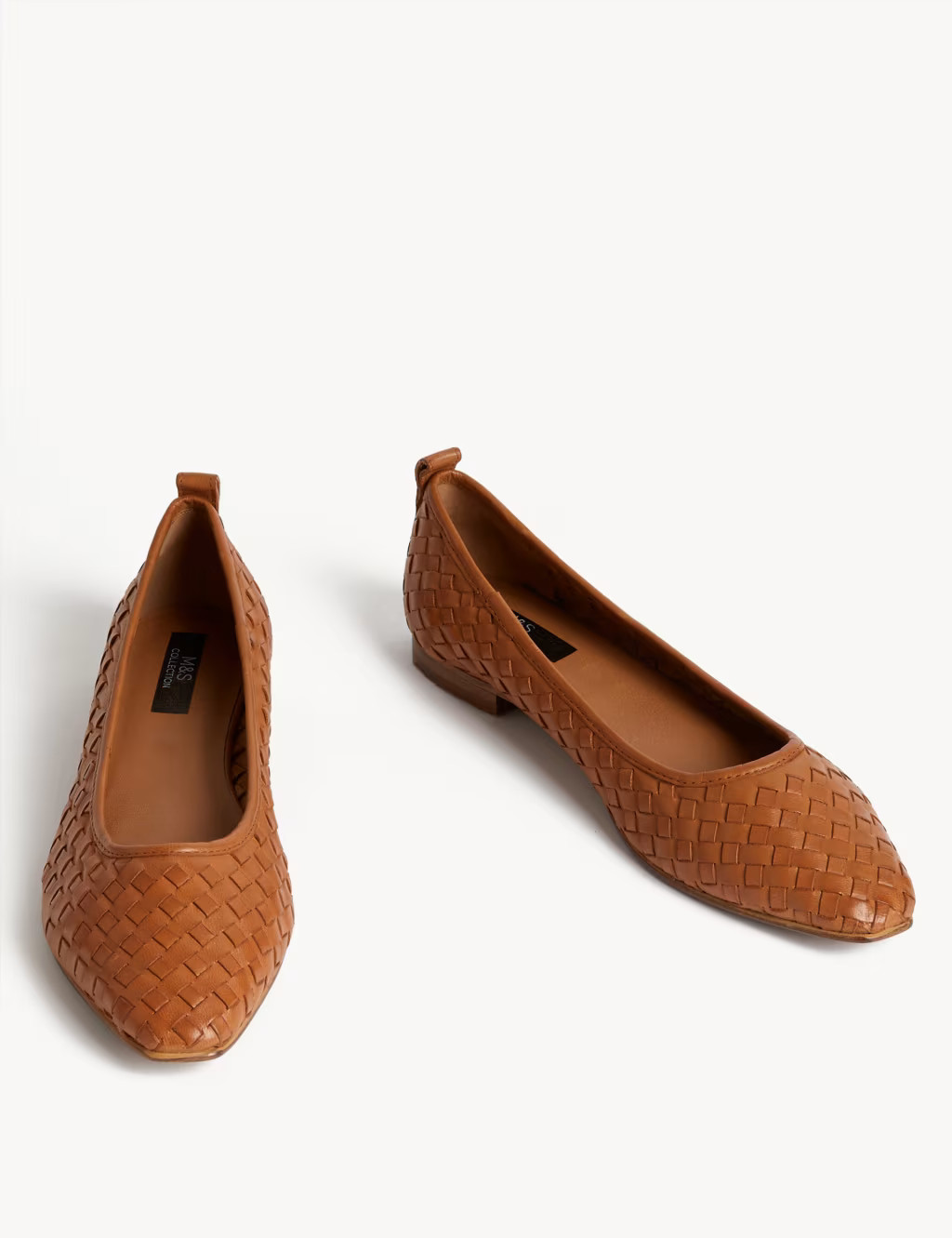 Leather Flat Ballet Pumps | Marks & Spencer (UK)