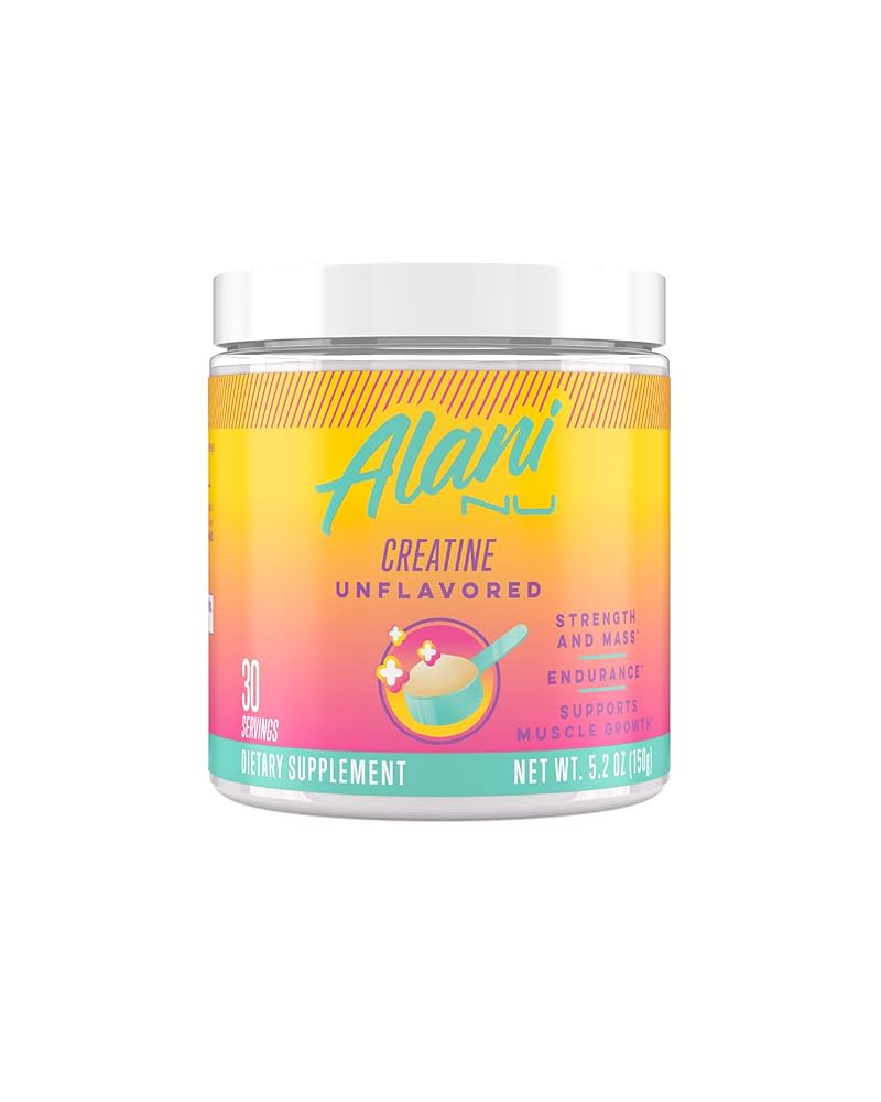 Alani Nu Creatine Monohydrate Powder | Unflavored | Micronized Creatine Powder | Gluten Free | Su... | Amazon (US)