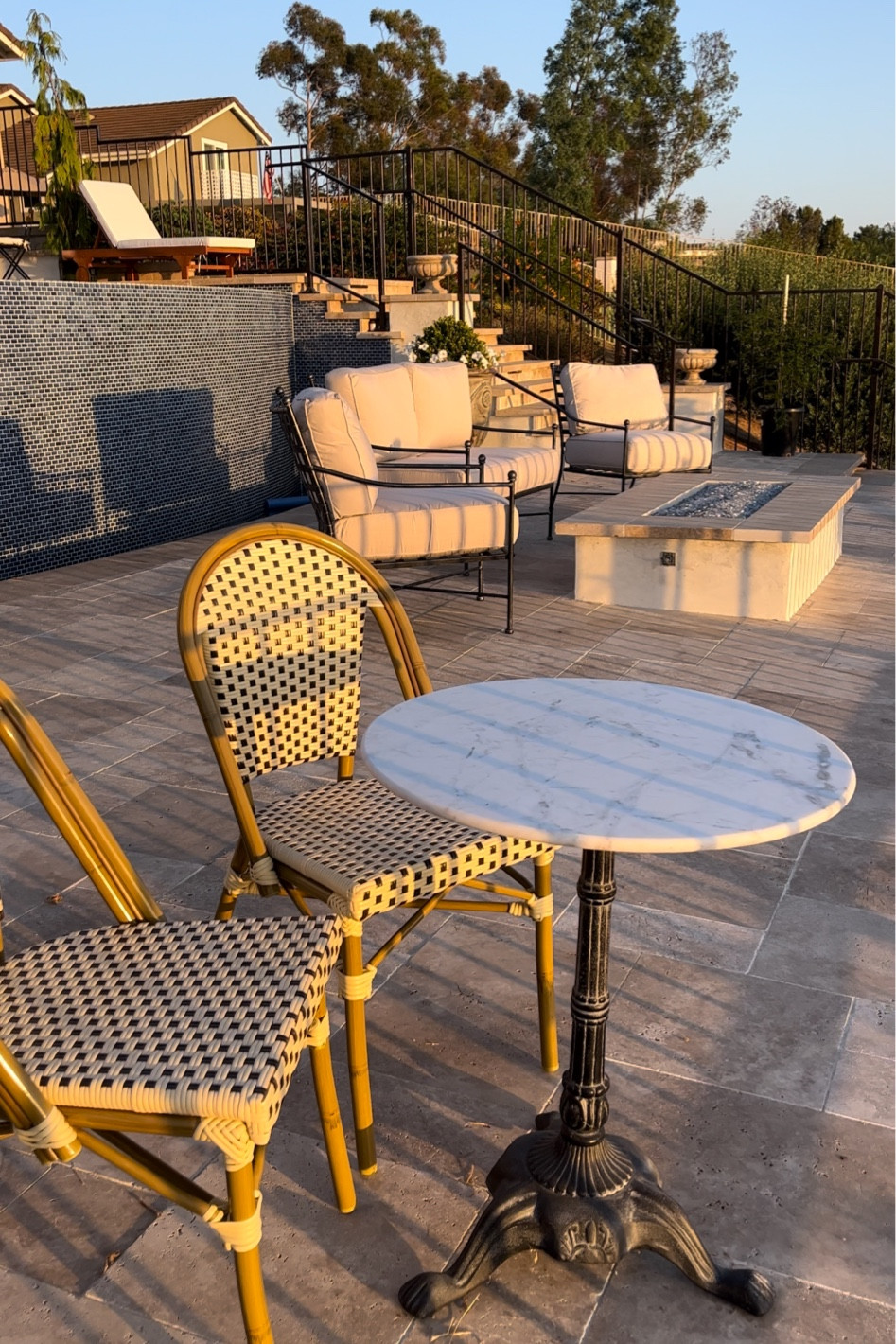 Summer evenings on the patio ✨ multiple areas for seating is always a joy! See tagged outdoor furniture  to recreate this look 👍🏽

#LTKStyleTip #LTKSeasonal #LTKHome