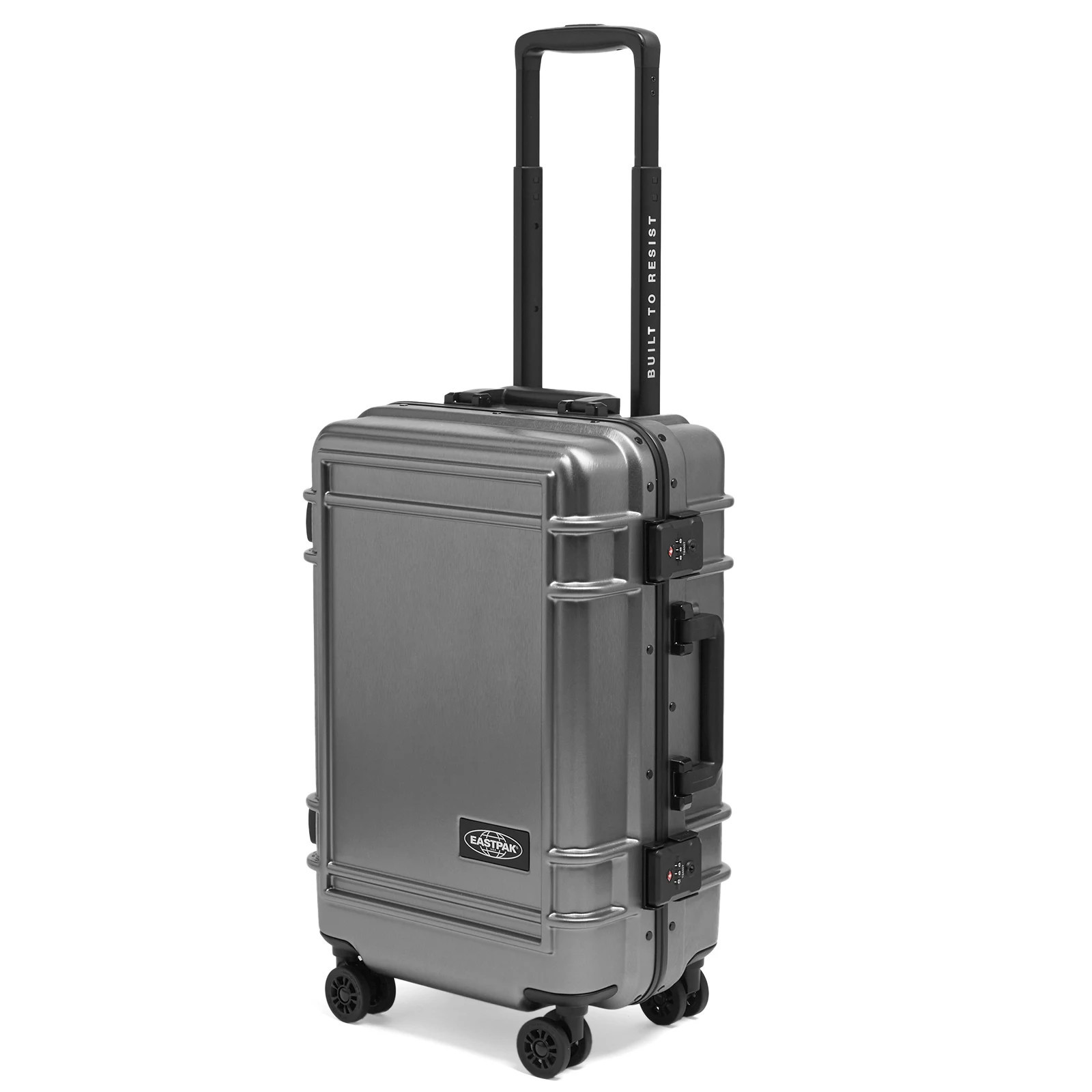 Eastpak Resist'r Luggage Case - Small Brushed Metal | END. Clothing