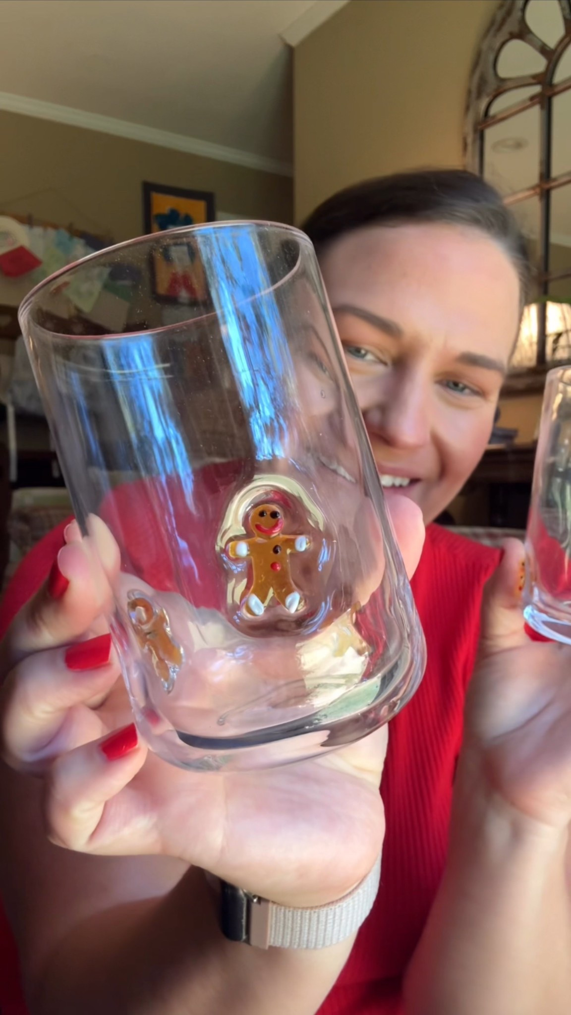 Christmas Glassware 
Holiday decor 