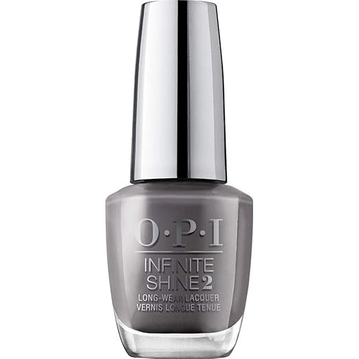 OPI Nail Polish, Infinite Shine Long-Wear Lacquer, Gray and Silver, 0.5 fl oz | Amazon (US)