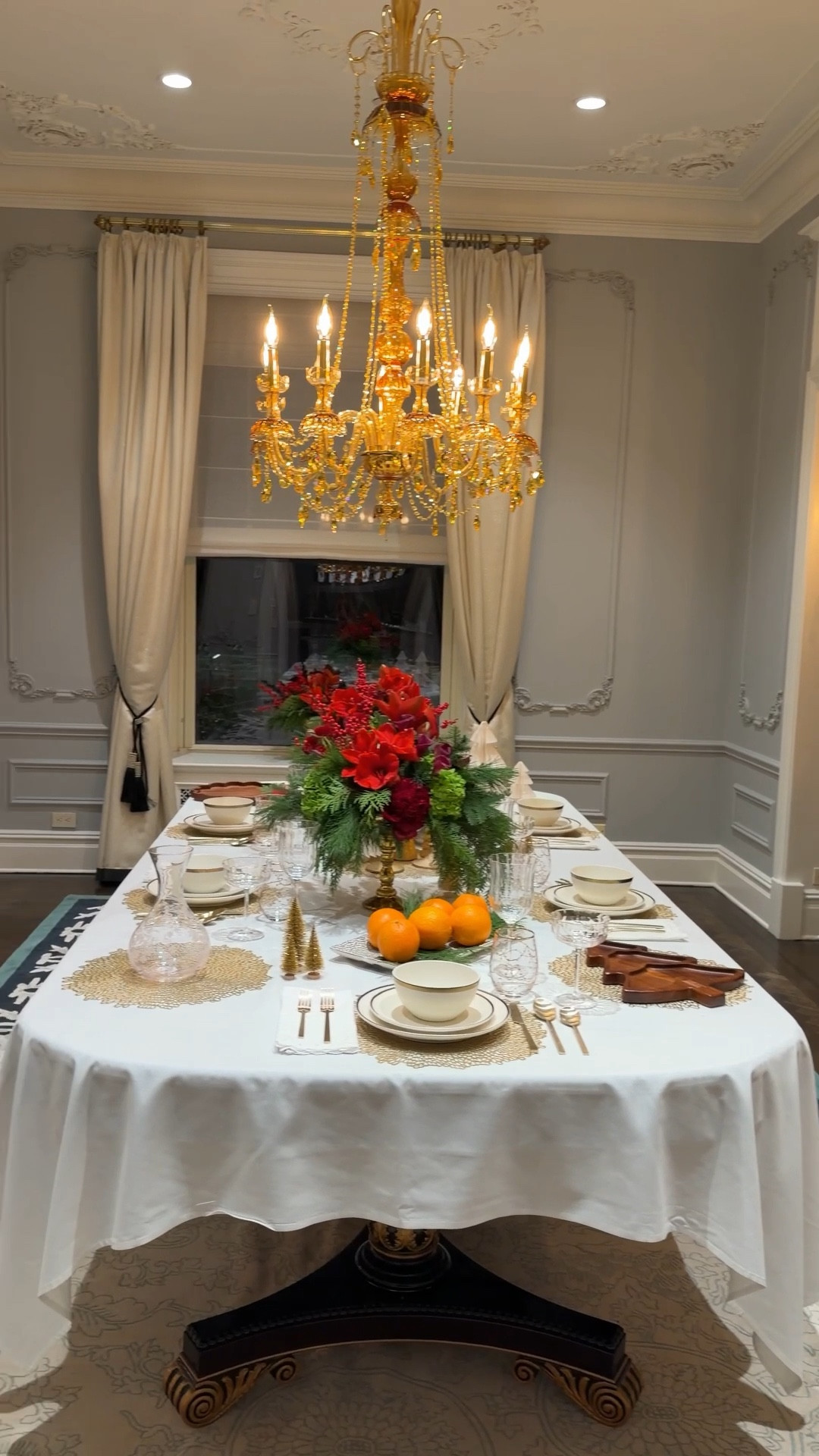 Girl, you have to see this Walmart Holiday Style Edit 😭 the candle is massive and smells like cozy winter dream, and I’m obsessed with the whole setup… modern holiday tablescape, chic holiday decor, those scalloped wine glasses and cheese boards 😍

Holiday decor • home decor • holiday hosting • holiday table • christmas table • dining table  

#LTKHome #LTKGiftGuide #LTKHoliday