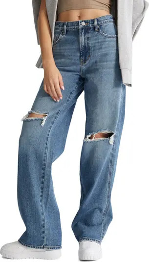 Baggy Ripped Wide Leg Jeans | Nordstrom