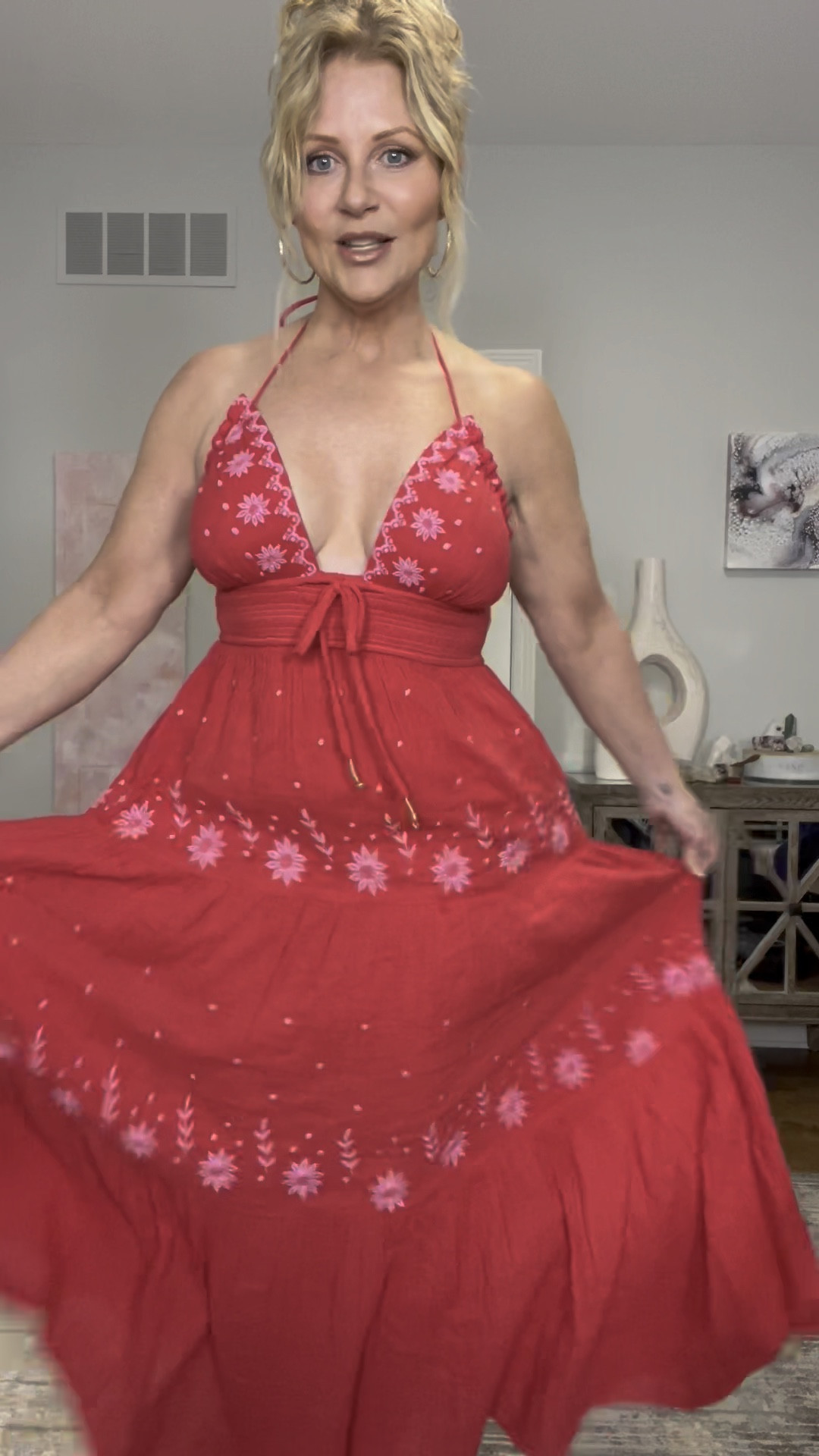 This is my favourite purchase of the season! A light airy maxi dress that can be worn by all ages. 

#LTKcurves #LTKstyletip