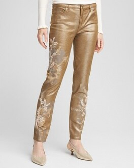 Girlfriend Coated Ankle Jeans | Chico's