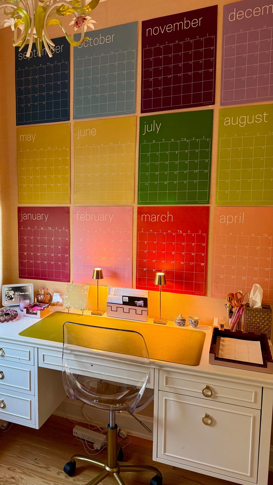 Colorful home office 

#LTKHome
