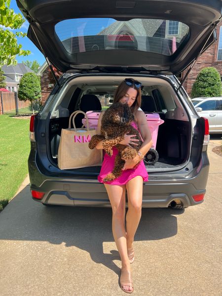 Pool day with my favorite poodle and all things pink! This tote and bag has been going everywhere with me from the farmer’s market to the pool. 



#LTKitbag #LTKtravel #LTKswim