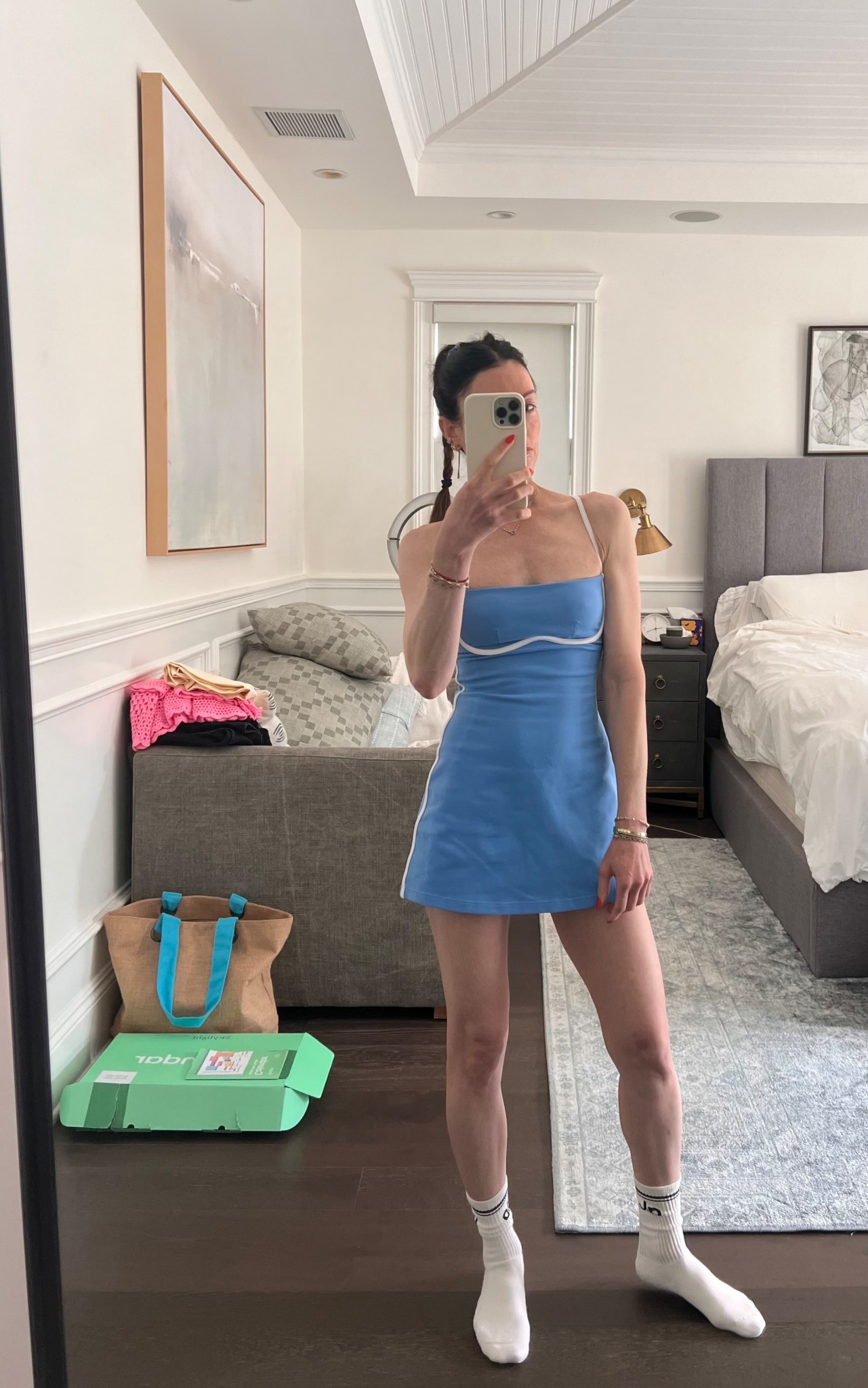 New Alo Tennis Gear 💙 

#LTKSeasonal #LTKActive #LTKOver40