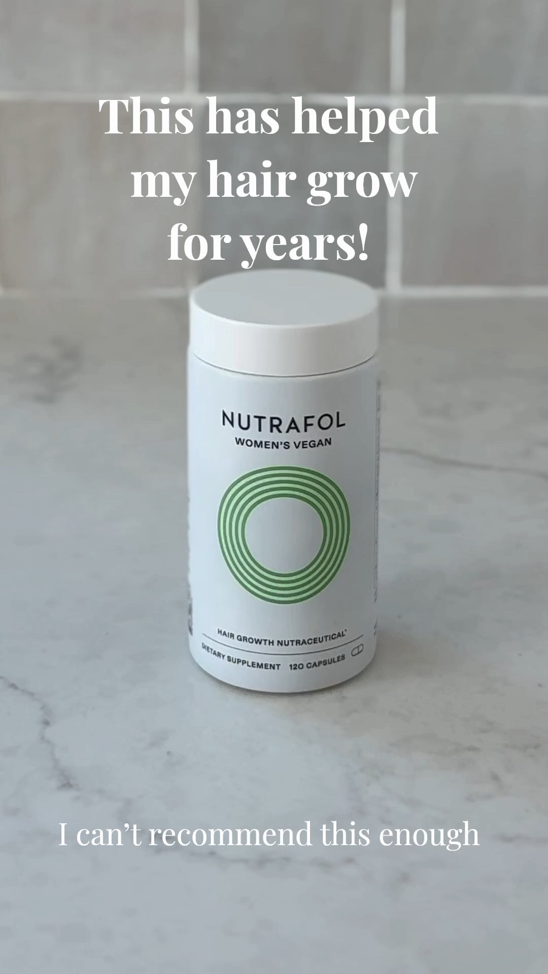 In 2019, I went through some major health issues that resulted in significant hair loss. Combined with the postpartum shedding I had experienced after having my babies, my hair no longer felt like my own.

That’s when I found Nutrafol and for me, it became a turning point. After taking it consistently for about six months, I began noticing less shedding, new growth, and a real difference in the thickness and overall quality of my hair.

I’ve returned to feeling more confident, more like myself, and grateful to recognize my hair and myself again. I can’t recommend it enough! 

Nutrafol hair growth supplements, women’s hair wellness, thinning hair support, postpartum hair loss, stress-related hair shedding, healthier-looking hair, stronger fuller hair, hair growth journey, hair thinning solutions for women, scalp and hair health, support for hair growth from within, women’s wellness supplements, personal hair transformation, hair regrowth journey, Nutrafol results after six months, beauty and wellness routine, Home with Chrissy M.

￼

#LTKdayinmylife #LTKstorytime #LTKmomlife