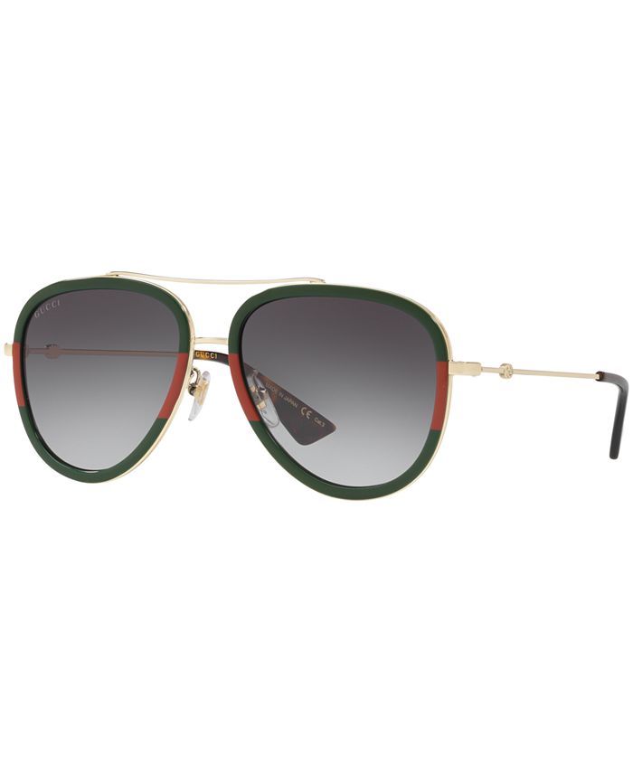 Gucci Sunglasses, GG0062S & Reviews - Sunglasses by Sunglass Hut - Handbags & Accessories - Macy'... | Macys (US)