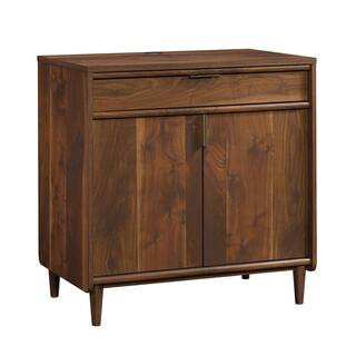 SAUDER Clifford Place Grand Walnut Library Base Cabinet 421115 - The Home Depot | The Home Depot